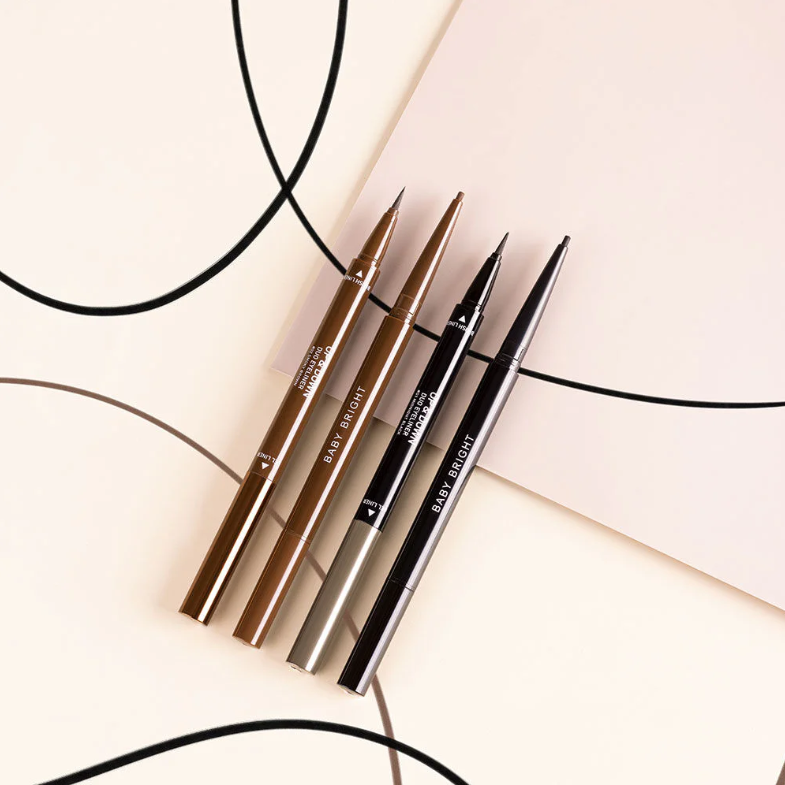 Baby Bright - Up & Down Duo Eyeliner #01 Midnight Black 0.1g.+0.35g.