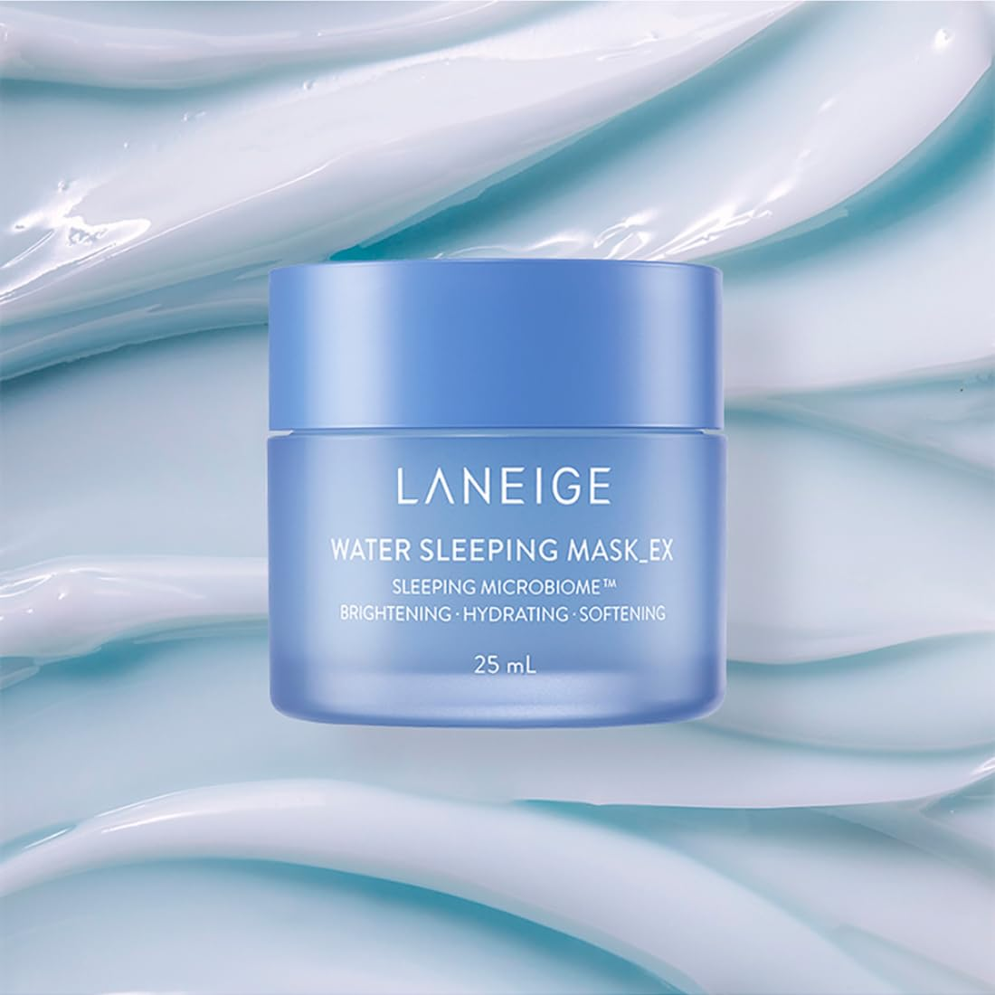 Laneige - Water Sleeping Mask EX, Sleeping Microbiome, Brightening, Hydrating and Softening 25ml.