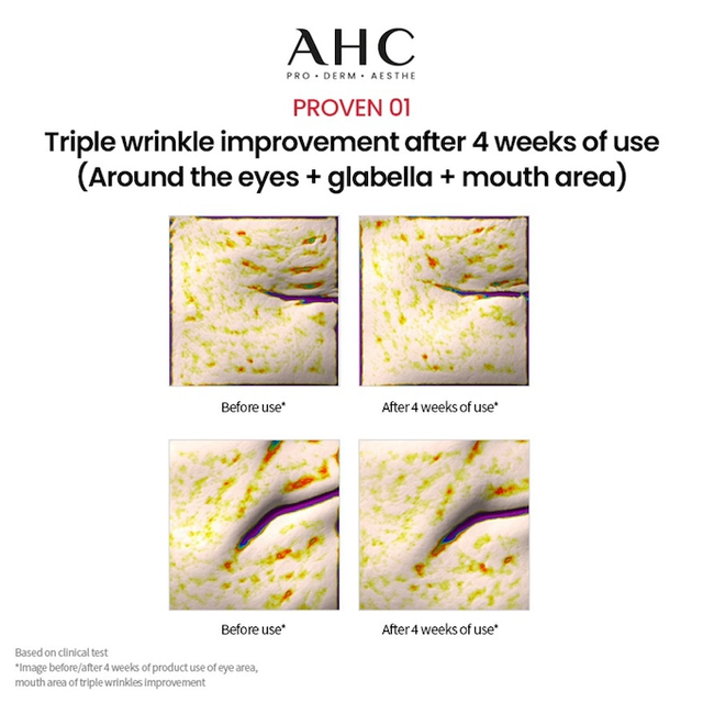AHC - Pro Shot Colla-Juvenation Lift 4 Capsule-Infused Eye Cream For Face 30ml.