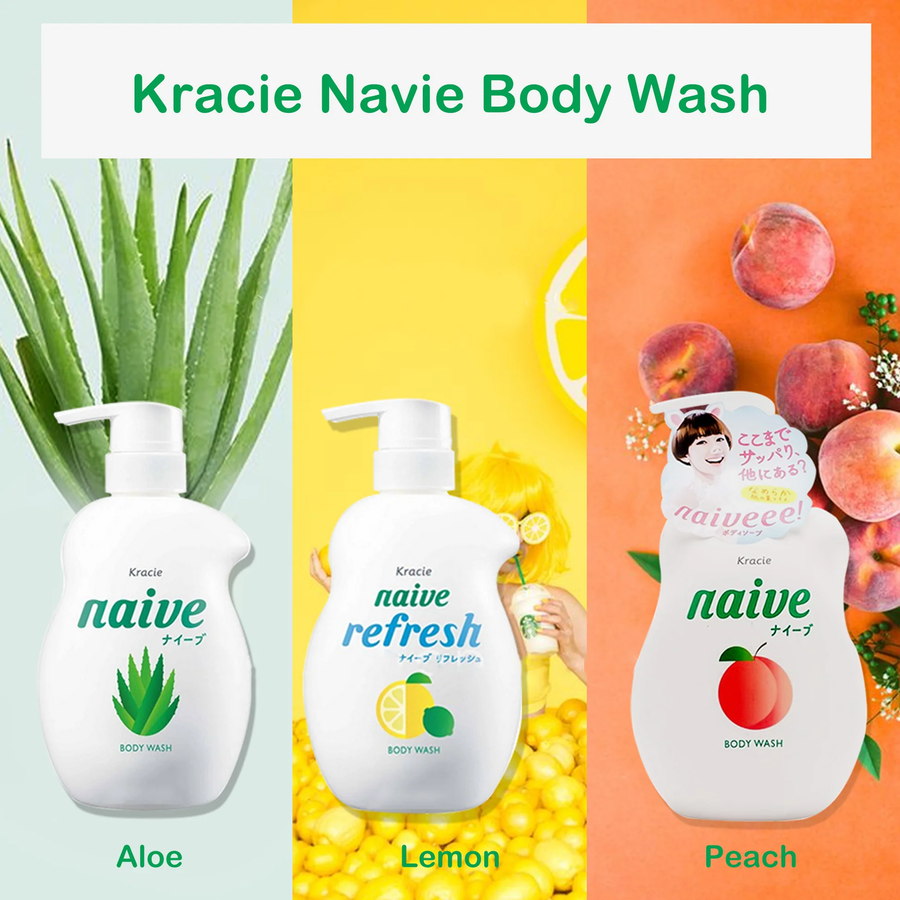 Naive - Body Wash Aloe 530ml.