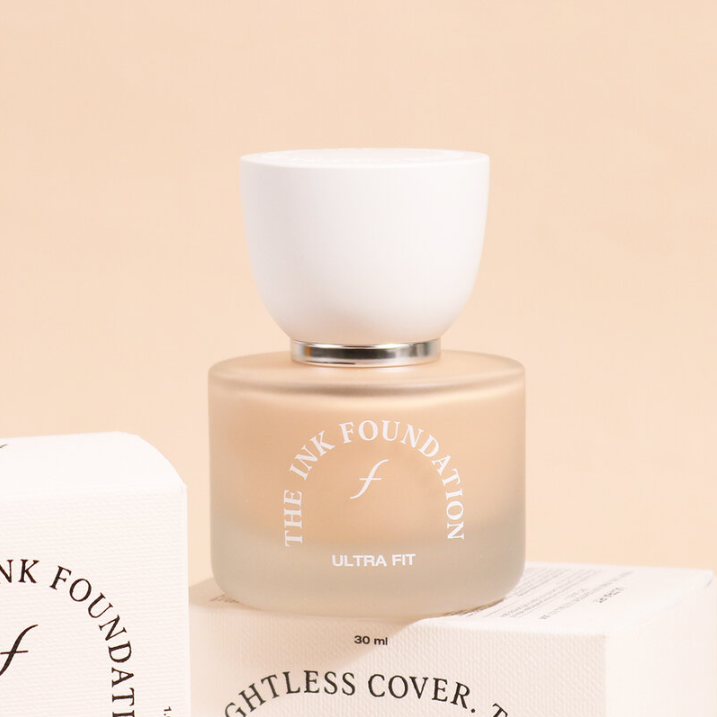 The Face Shop - Fmgt The Ink Foundation Ultra Fit SPF20 PA++, #201 30ml.