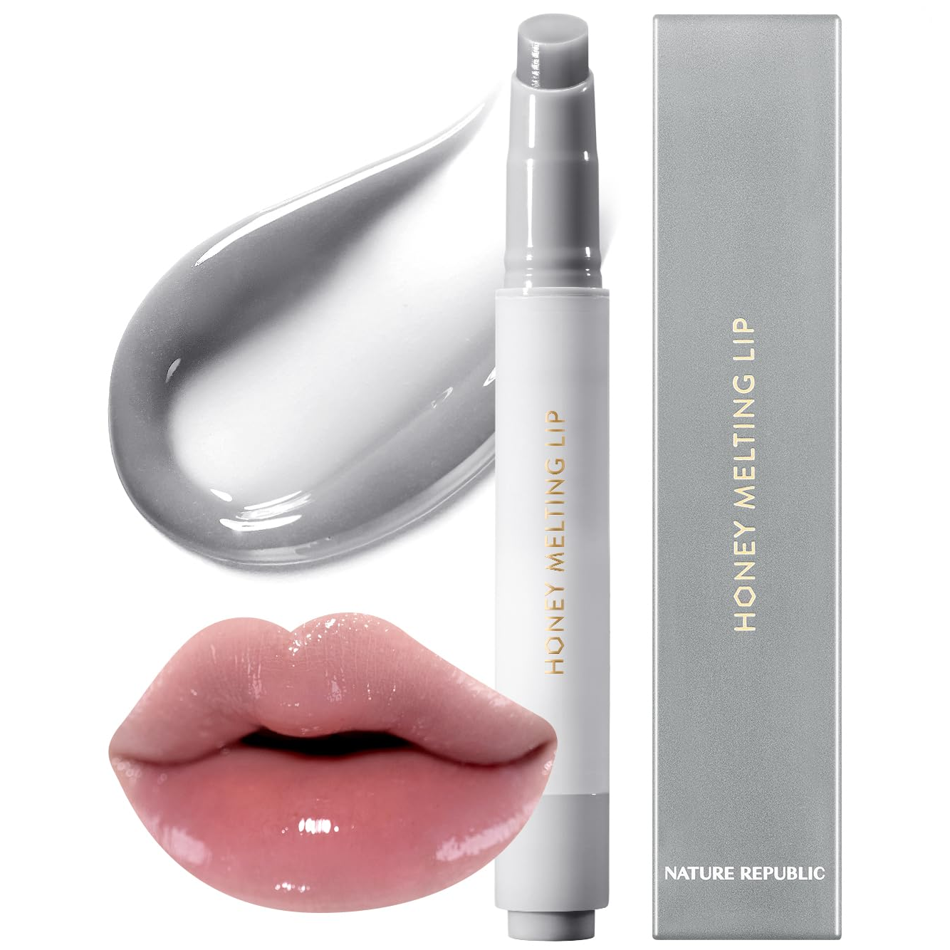 Nature Republic - Honey Melting Lip #12 Mood Plumping 2.7g.