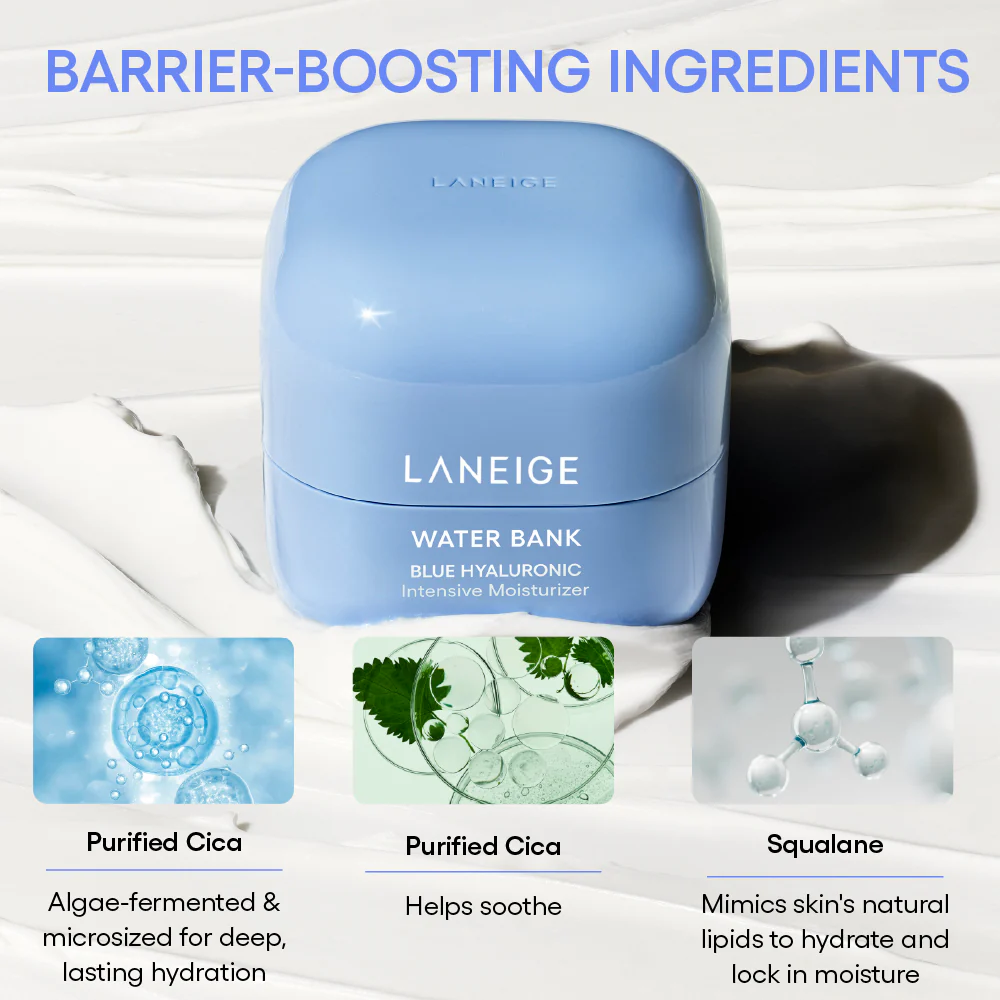 Laneige - Water Bank Blue Hyaluronic Intensive Cream Refill 50ml.