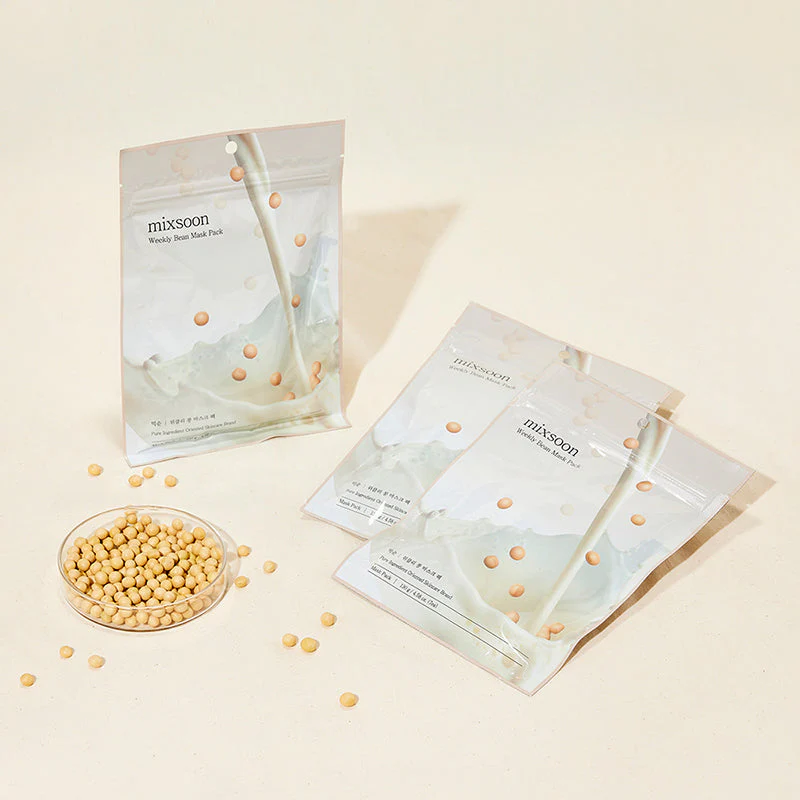Mixsoon - Weekly Bean Mask Pack 130g. (7 Sheets)
