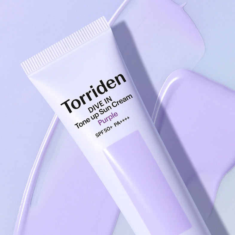 Torriden - Dive In Tone Up Sun Cream Purple SPF50+ PA++++ 60ml.