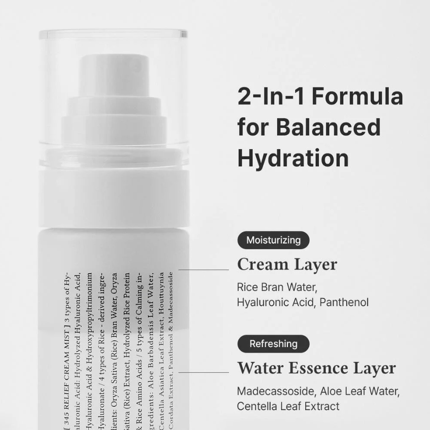 Dr.Althea - 345 Relief Cream Mist 60ml.