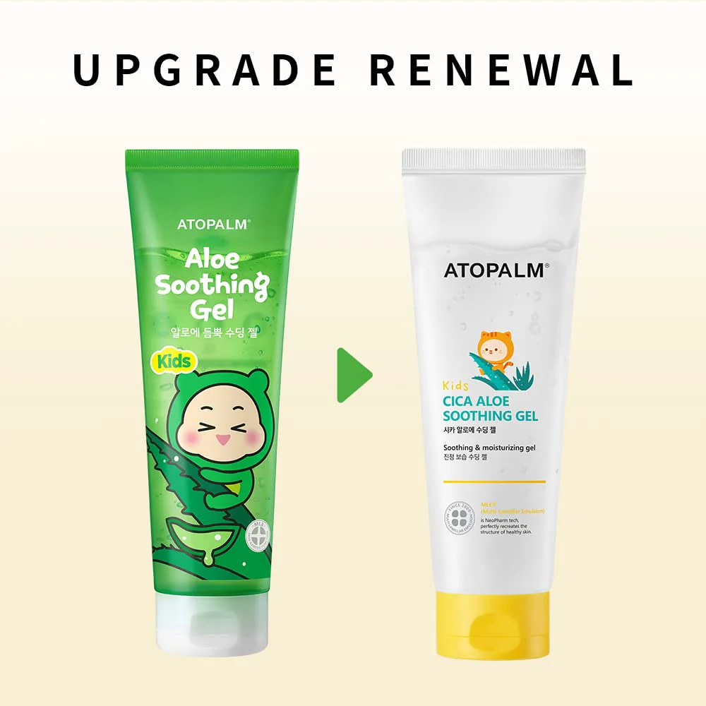 ATOPALM - Kids Cica Aloe Soothing Gel 250ml.