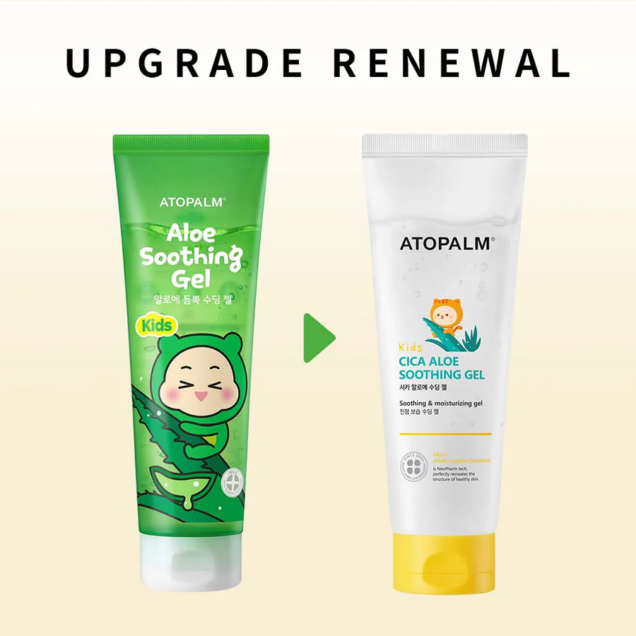 ATOPALM - Kids Cica Aloe Soothing Gel 250ml.