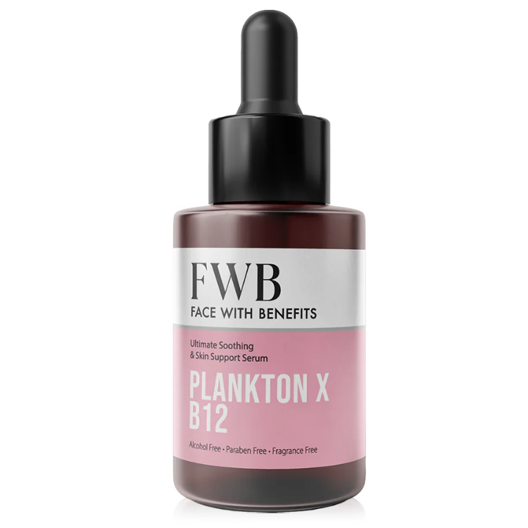 Face With Benefits - Plankton X B12 Ultimate Soothing & Skin Support Serum 30ml.