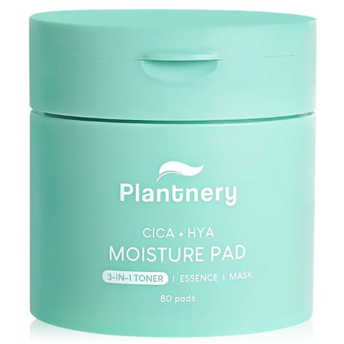 Plantnery - Cica + Hya Moisture Pad 3in1 Toner (80 Pads)
