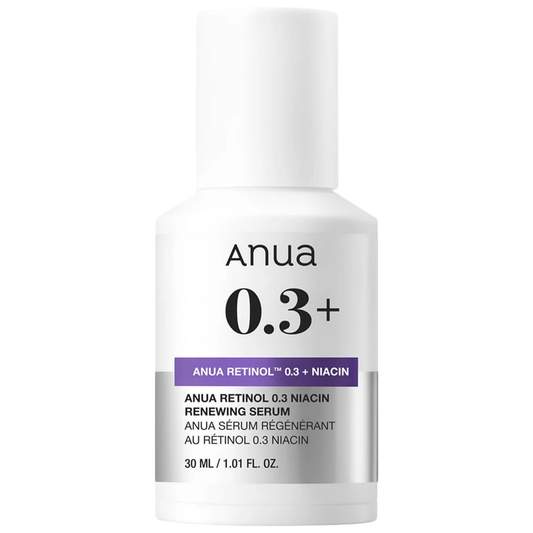 Anua - Retinol 0.3% + Niacin Renewing Serum 30ml.