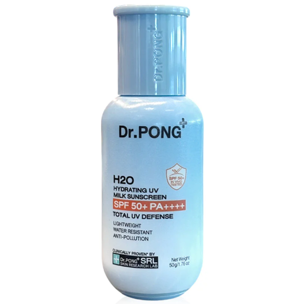 Dr.PONG - H2O Hydrating UV Milk Sunscreen 50g.