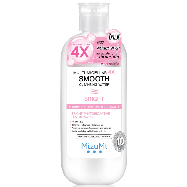 MizuMi - Multi-Micellar 4X Smooth Cleansing Water Bright 500ml.