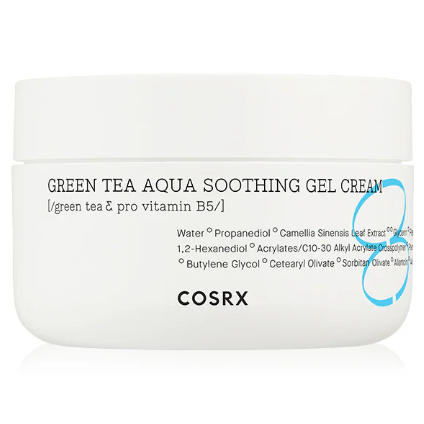 COSRX - Green Tea Aqua Soothing Gel Cream with Green Tea & Pro Vitamin B5 50ml.