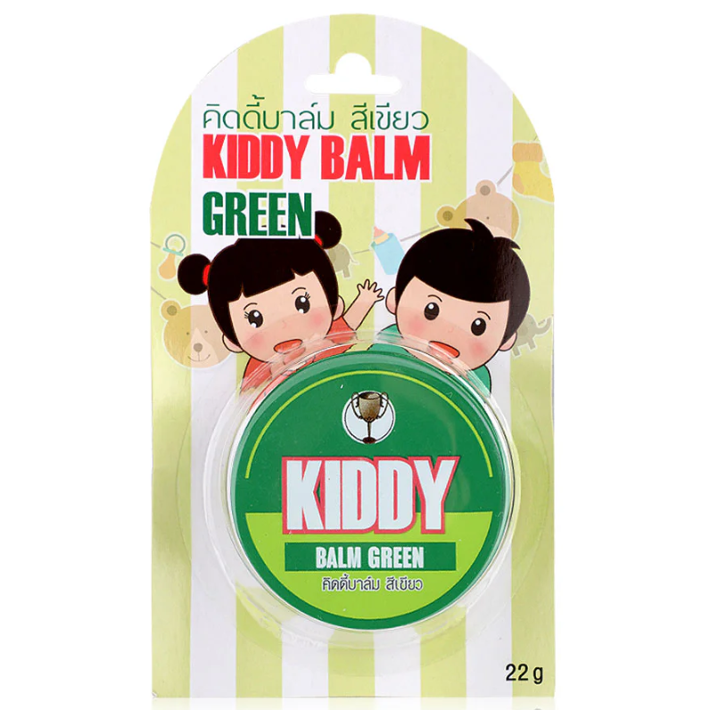 Golden Cup - Kiddy Balm Green 22g. (Pack of 3)
