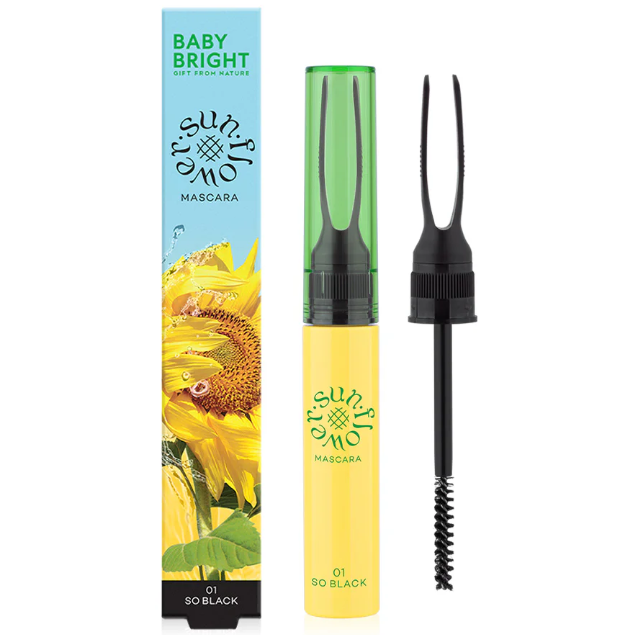 Baby Bright - Sunflower Mascara #01 So Black 5g.
