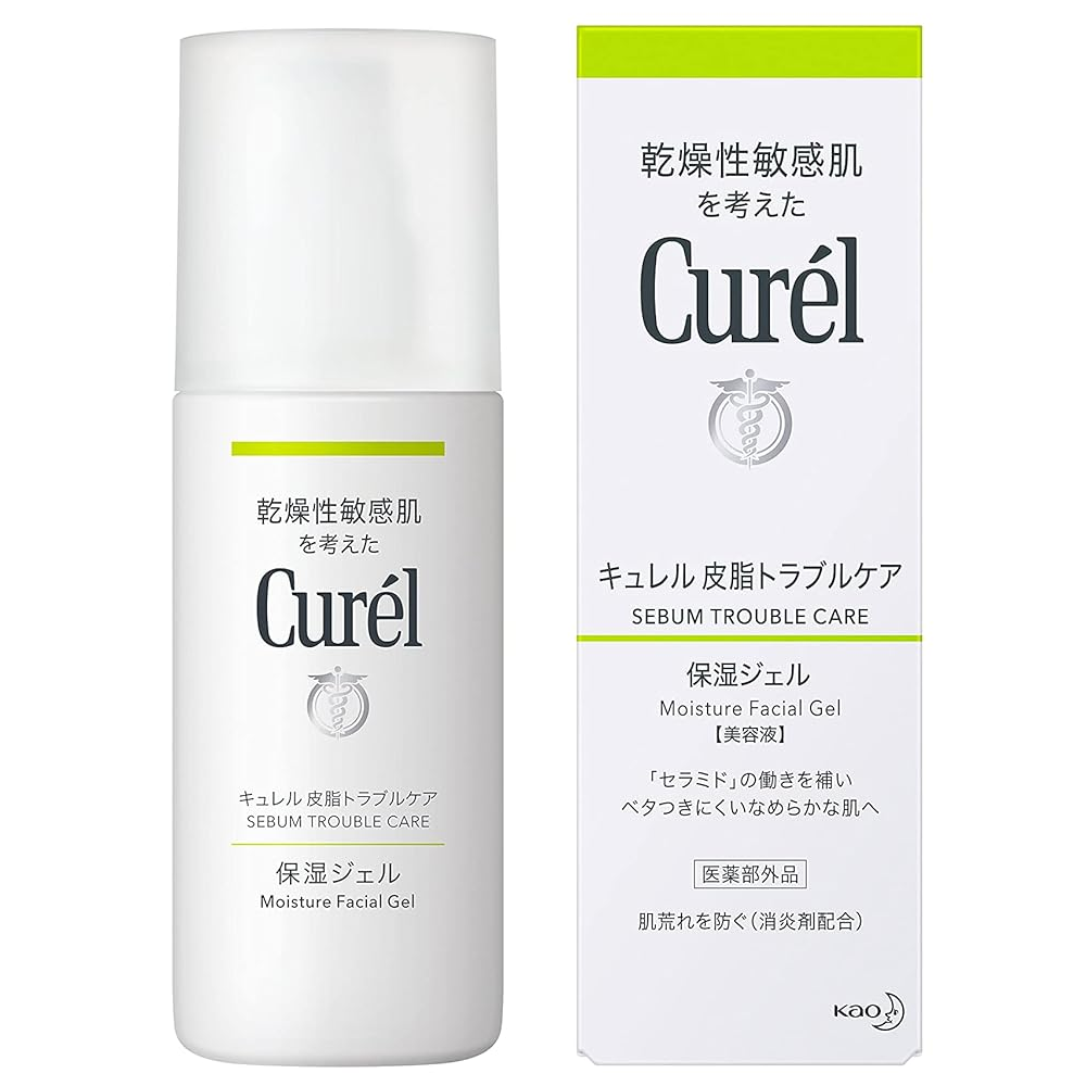 Curel - Curél Sebum Trouble Care Sebum Care Moisture Facial Gel 120ml.