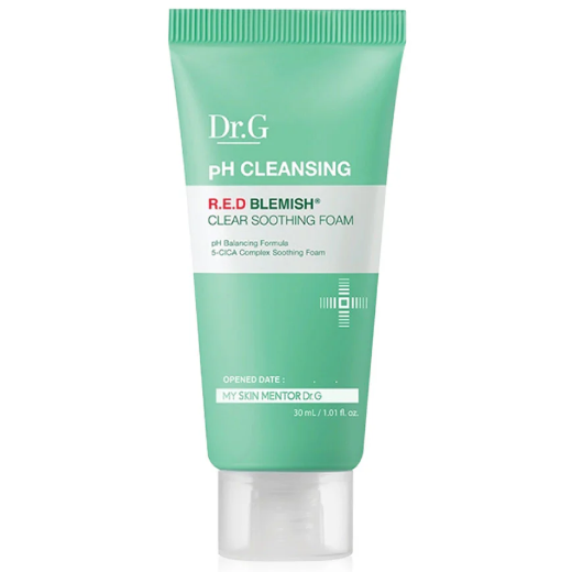 Dr.G - R.E.D Blemish Clear Soothing Foam pH Cleansing 30ml.