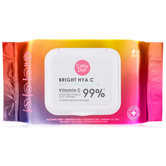 Cathy Doll - Bright Hya C Makeup Remover Wipes 30 Sheets