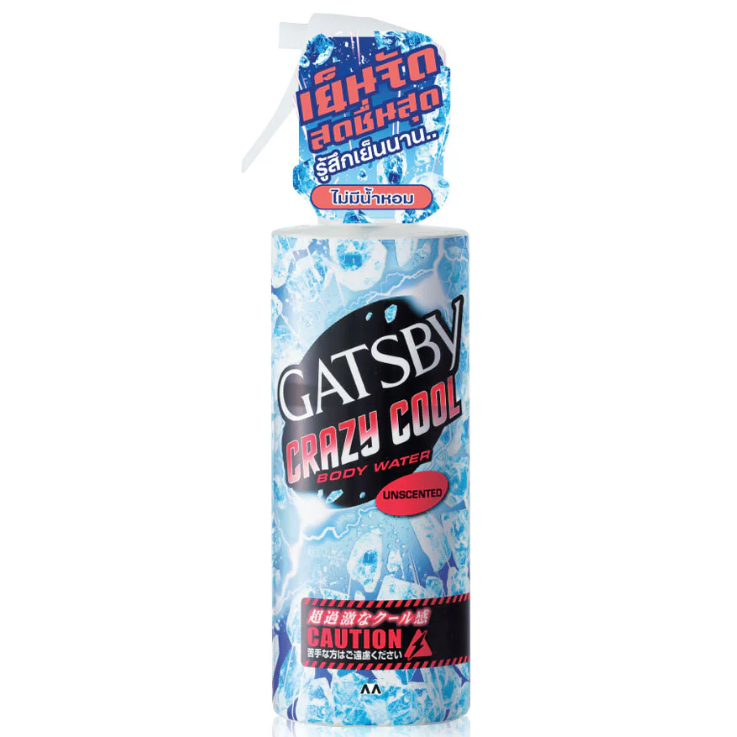 GATSBY - Crazy Cool Body Water Unscented 170ml.