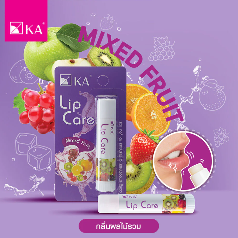 KA - Lip Care Mixed Fruit 3.5g.