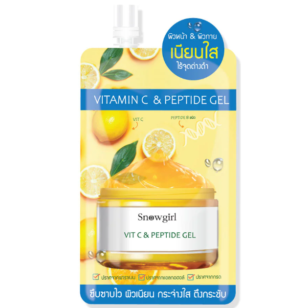 Snowgirl - Vitamin C & Peptide Gel 30g. (Pack of 6)