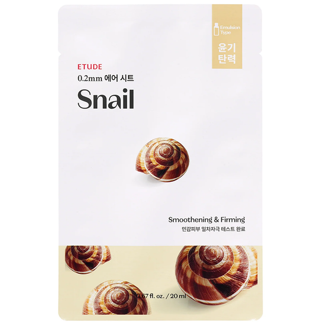 Etude - 0.2mm Air Mask Snail 20ml. (Pack of 3)