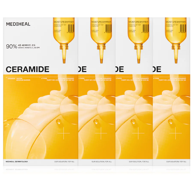 Mediheal - Ceramide Essential Mask Moisture Barrier 24ml. (Pack of 4)
