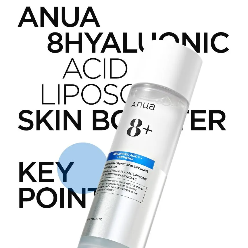 Anua - 8 Hyaluronic Acid Liposome Skin Booster 150ml.