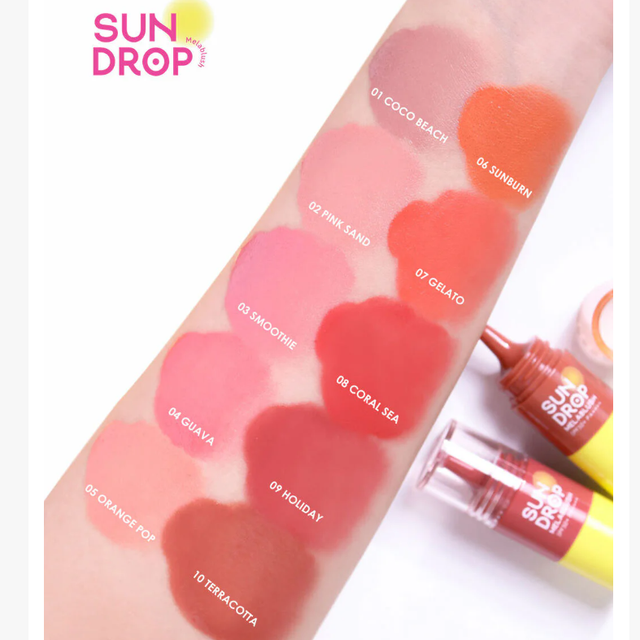 Cathy Doll - Sundrop Melablush #09 Holiday SPF50+ PA++++ 6g.