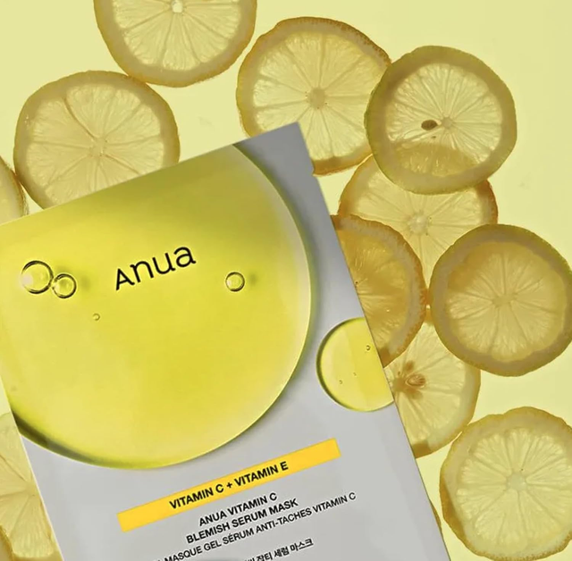 Anua - Vitamin C + Vitamin E Blemish Serum Mask 25ml. (Pack of 6)