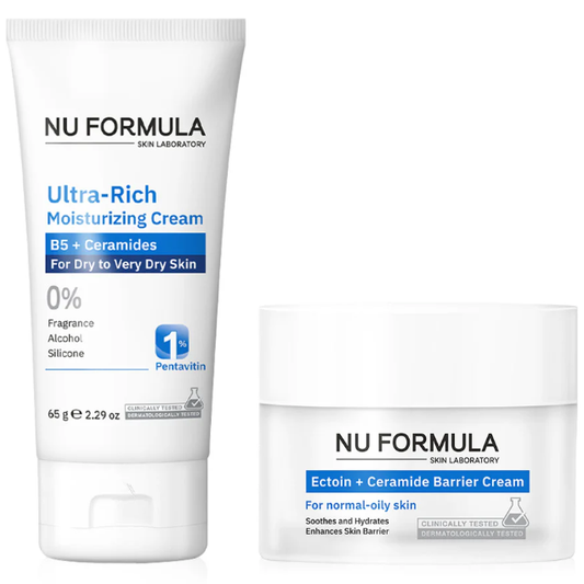 Nu Formula - Ultra-Rich Moisturizing Cream B5 + Ceramide (65g.) + Ectoin + Ceramide Barrier Cream (50g.)