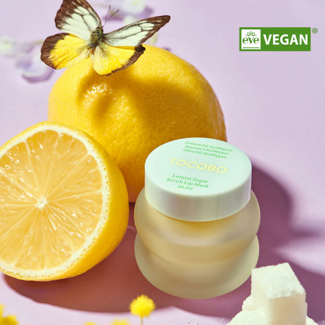 TOCOBO - Lemon Sugar Scrub Lip Mask 20ml.