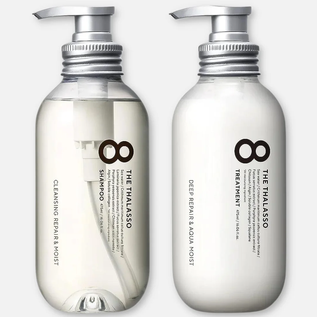 8 THE THALASSO - Cleansing Repair & Moist Shampoo 475ml.