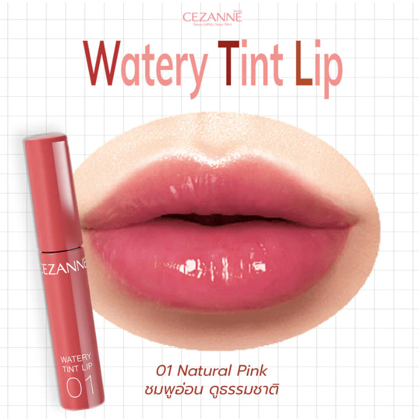 Cezanne - Watery Tint Lip #01 4g.