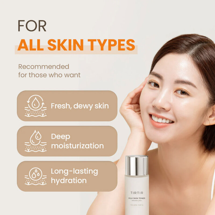 TIRTIR - Milk Skin Toner 150ml.