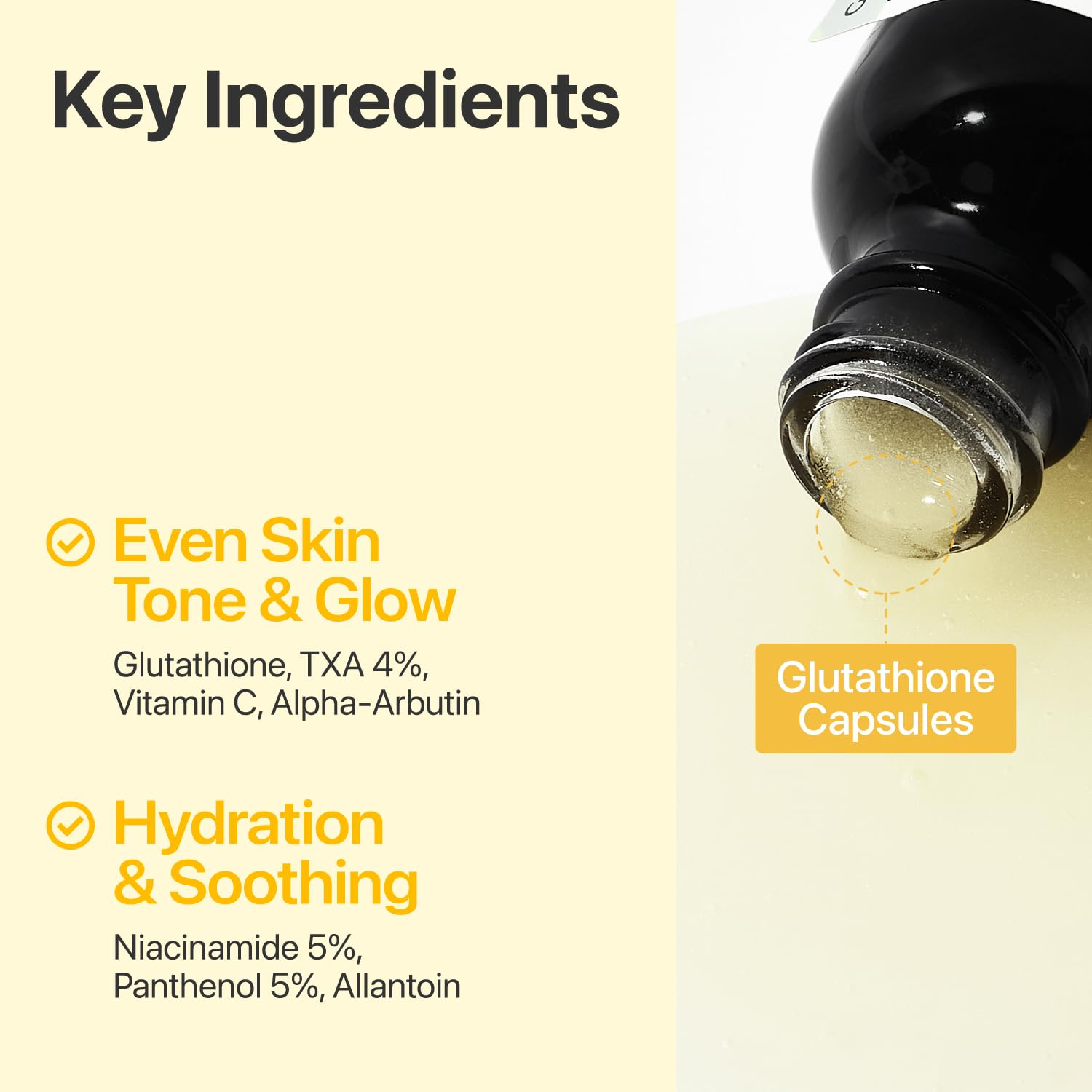 Numbuzin - No.5+ Glutathione Vitamin Concentrated Serum 30ml.