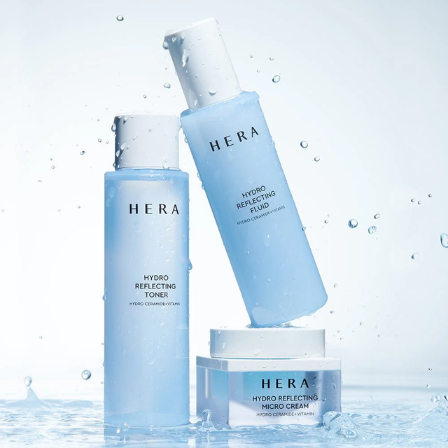 HERA - Hydro Reflecting Fluid with Ceramide + Vitamins 140ml.