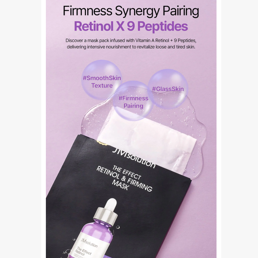 JM Solution - The Effect Retinol & Firming Mask 24ml. (Pack of 3)