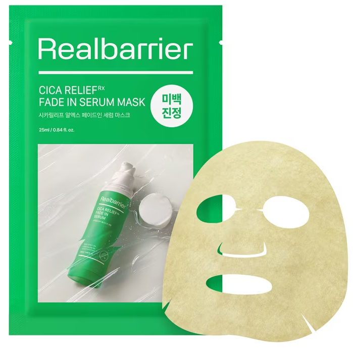 Real Barrier - Realbarrier Cica Relief Fade in Serum Mask 25ml. (Pack of 10)