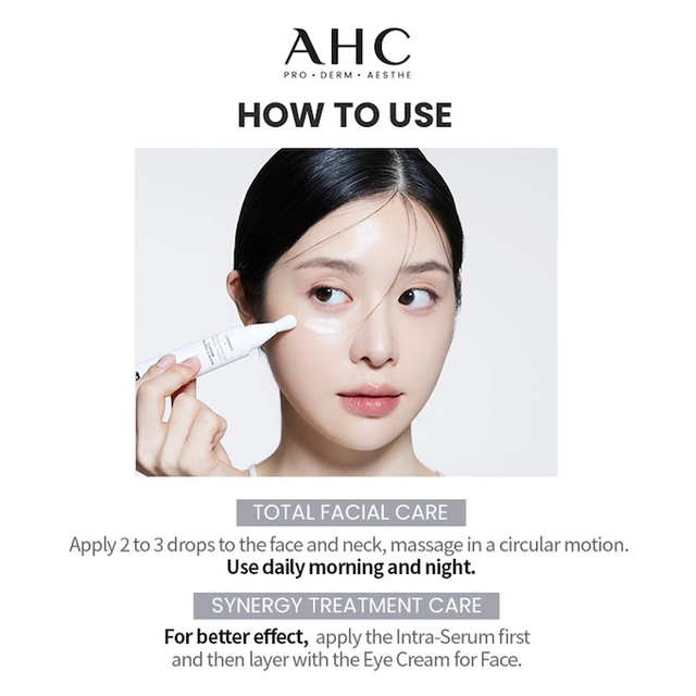 AHC - Pro Shot Gluta-Ctivation Bright 3 Capsule-Infused Eye Cream For Face 30ml.