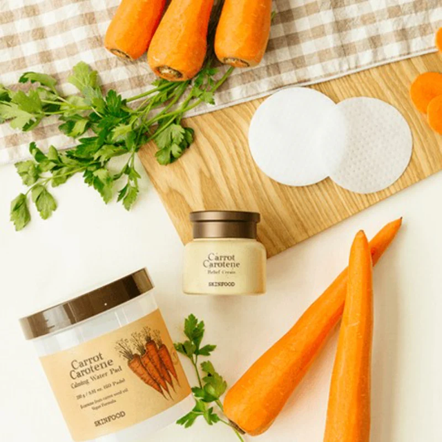 Skinfood - Carrot Carotene Calming Water Pad 250g. (60 Pads)