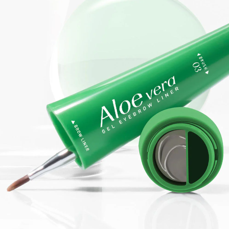 Baby Bright - Aloe Vera Gel Eyebrow Liner #01 Medium Brown Soil 0.6g.