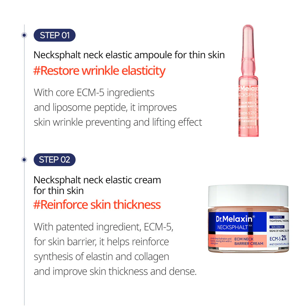 Dr.Melaxin - Necksphalt ECM Neck Barrier Ampoule (10 pieces)