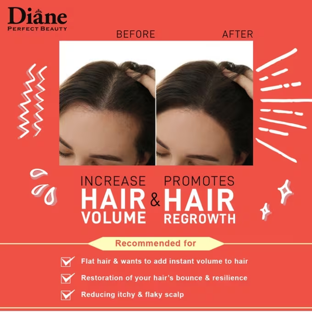 Moist Diane - Extra Volume & Scalp Treatment with Organic Argan Oil & Volumizing Keratin 450ml.