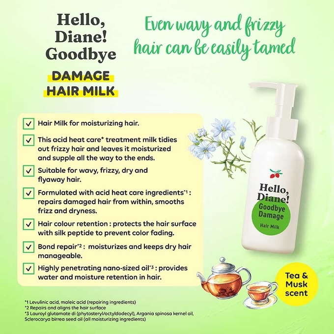 Moist Diane - Goodbye Damage Hair Milk 120ml.