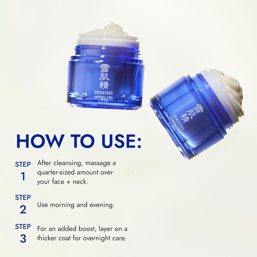 KOSE - Sekkisei Brightening Herbal Multi Gel Cream 78ml.