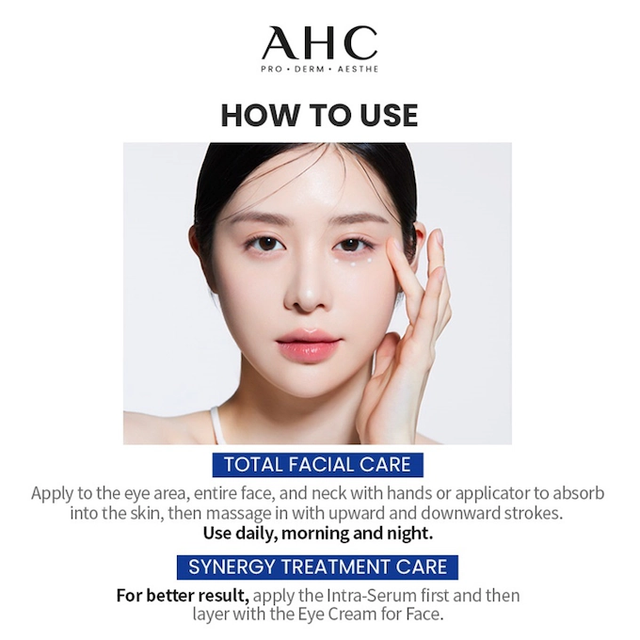 AHC - Pro Shot Hyaluro-Deep Volume 5 Capsule-Infused Eye Cream For Face 30ml.