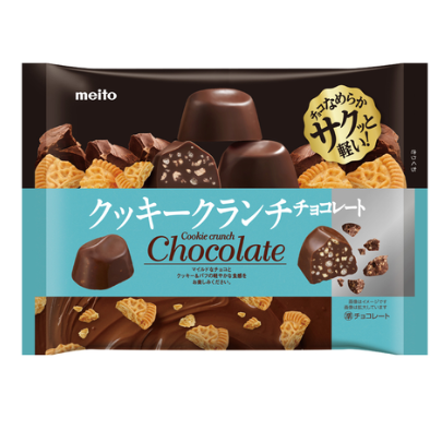 Meito - Cookie Crunch Chocolate 114g.