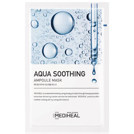 Mediheal - Aqua Soothing Ampoule Mask 25ml. (Pack of 3)